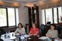 Круглый стол с представителями Католического университета Лувэн (г. Лувэн, Бельгия). Бельгийскую сторону представляли: Анне-Мари Виллемено, Катерин Гурбэн и Амин Аит Шаалал. – Алматы, 27-28 апреля 2010 г.